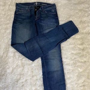 7 for all Mankind Roxanne jeans. Size 27.